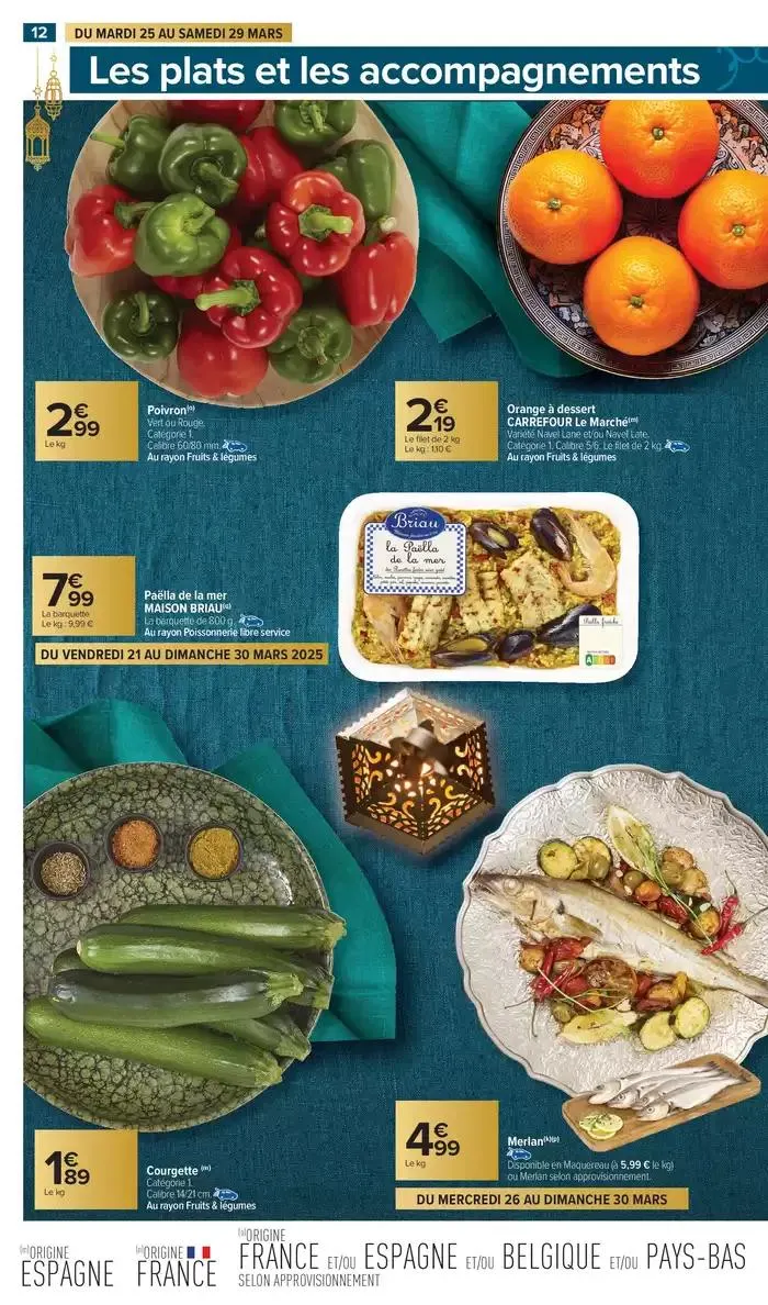 TOUT L'AÏD EL-FITR A PETITS PRIX du 21 mars au 30 mars 2025 - Catalogue page 12