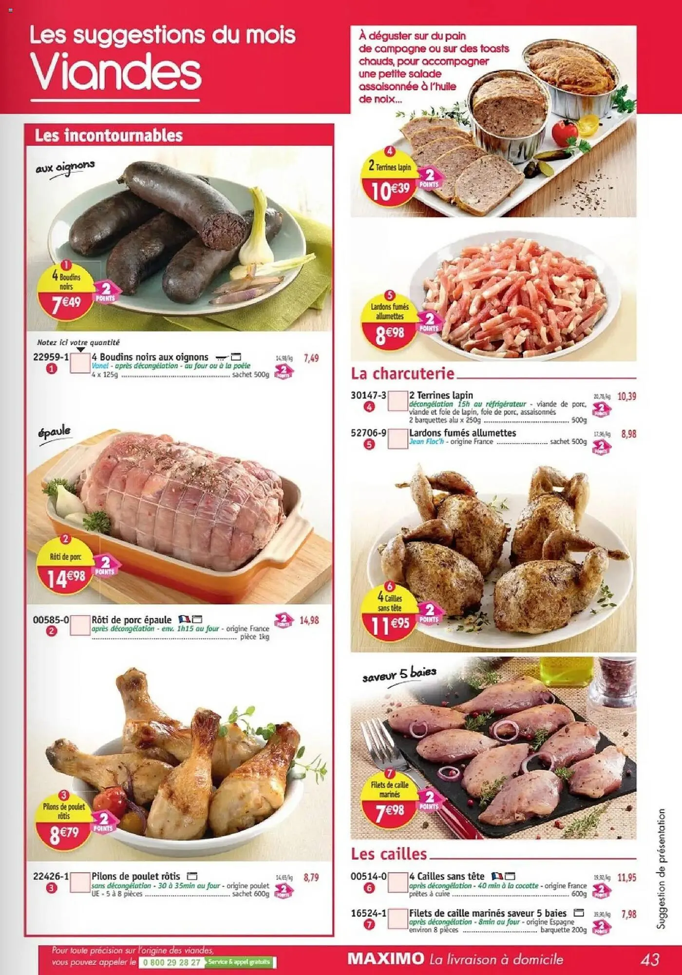Catalogue Maximo du 24 décembre au 22 janvier 2026 - Catalogue page 43