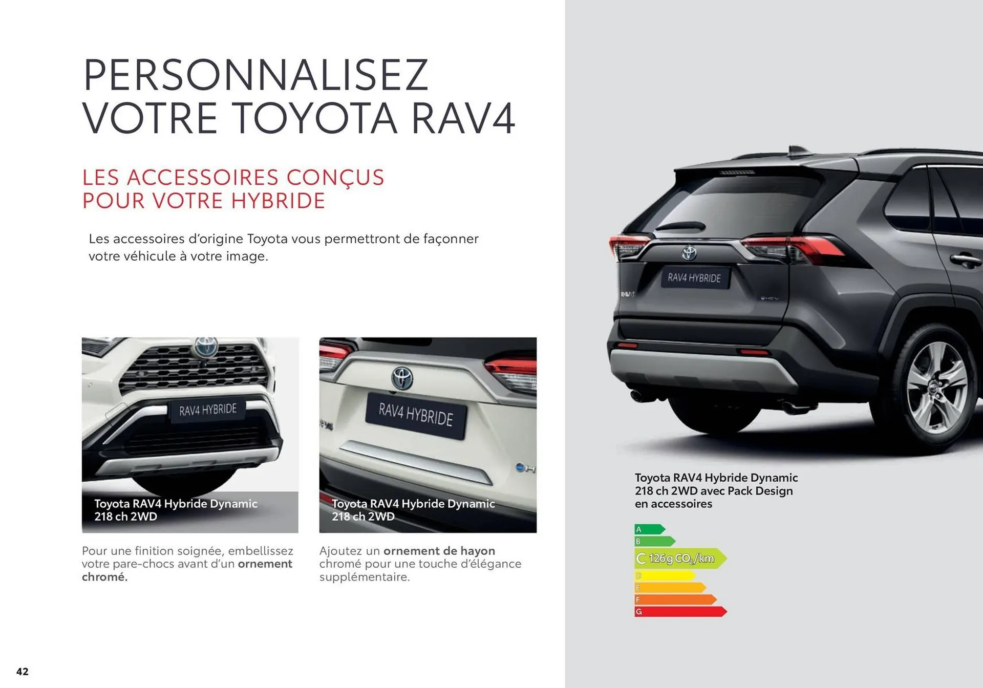 Catalogue Toyota RAV4 du 2 septembre au 31 août 2025 - Catalogue page 42