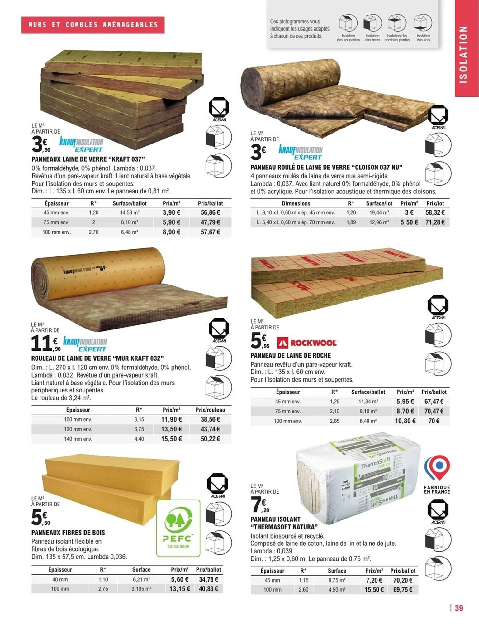 Catalogue E.Leclerc Brico du 28 mai au 31 décembre 2025 - Catalogue page 39