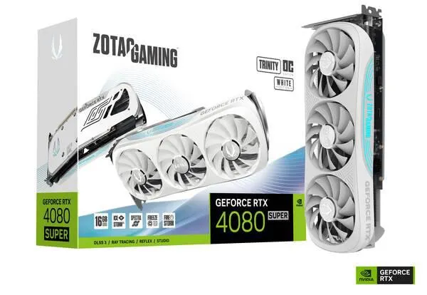 ZOTAC RTX 4080 SUPER TRINITY OC WHITE EDITION 16G