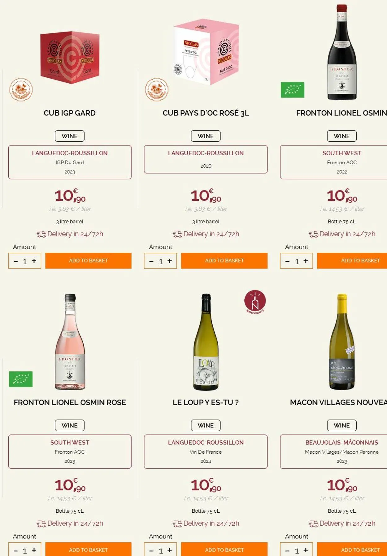 Nicolas du 7 juillet au 16 juillet 2025 - Catalogue page 64