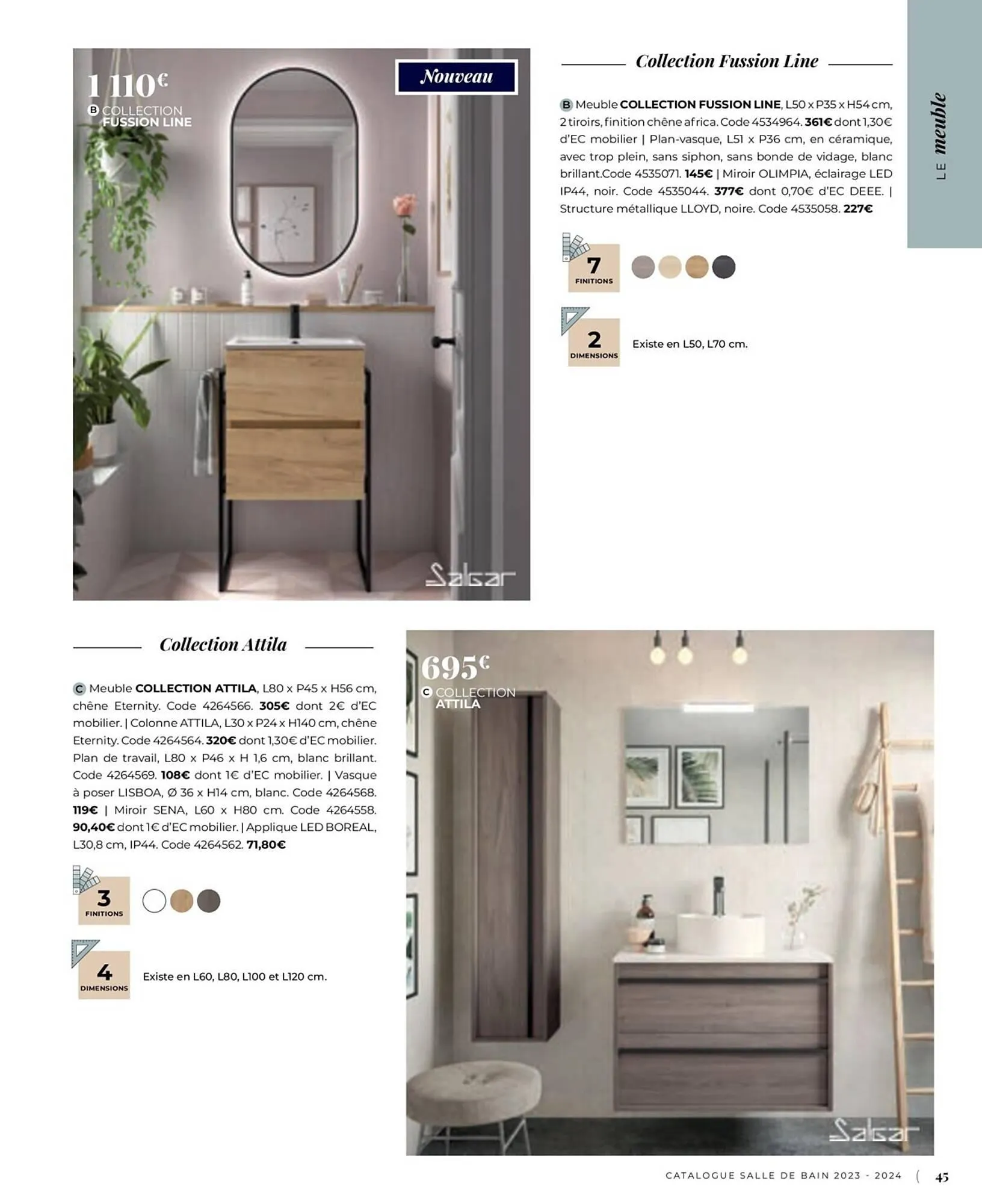 Catalogue Cedeo du 6 juillet au 31 décembre 2023 - Catalogue page 45