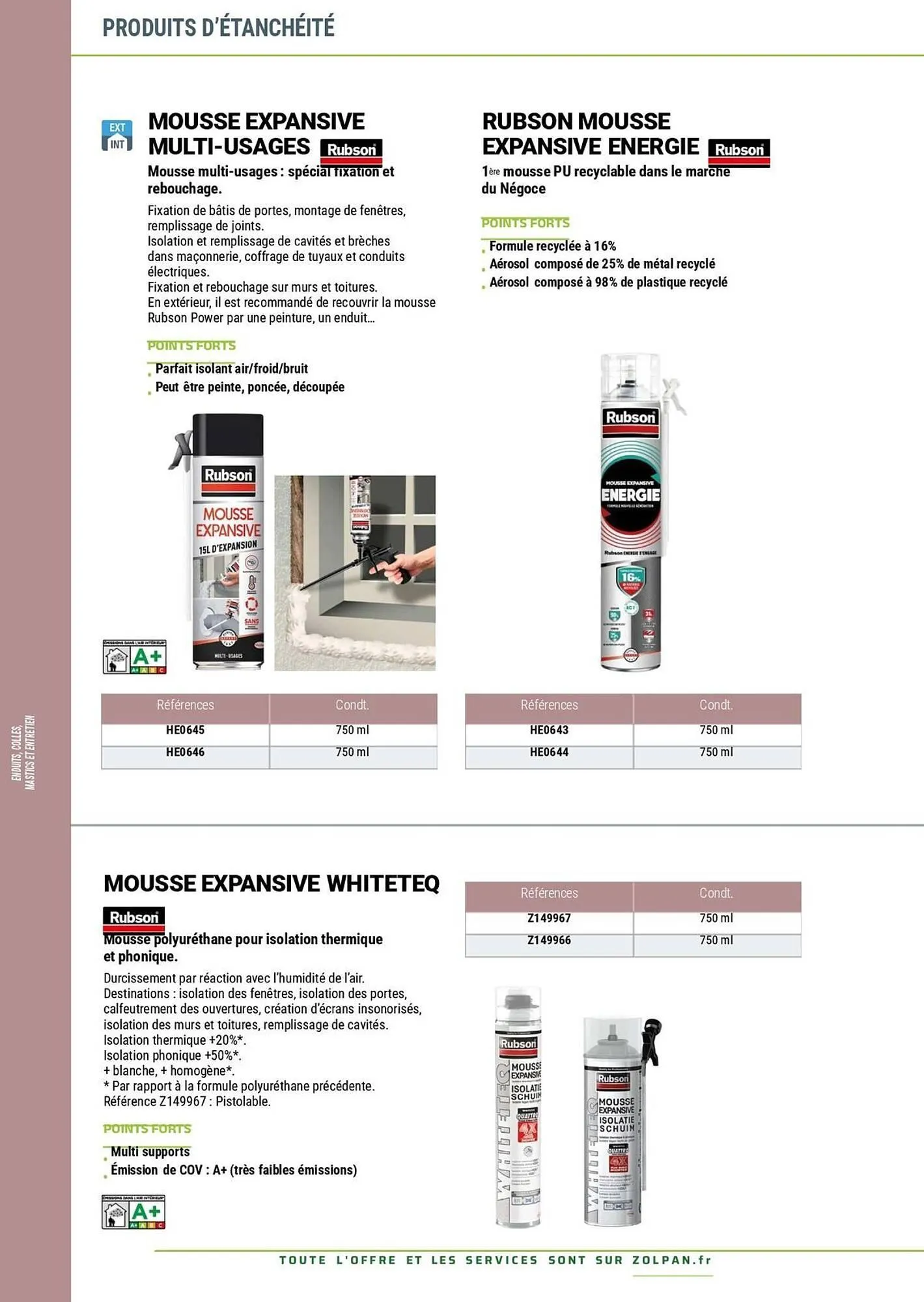 Catalogue Zolpan du 13 janvier au 31 décembre 2025 - Catalogue page 196
