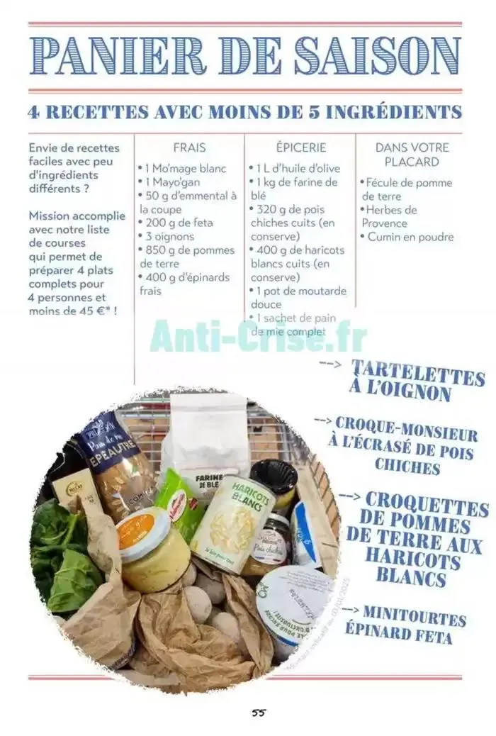 Mars - Avril 2025 du 5 mars au 30 avril 2025 - Catalogue page 55