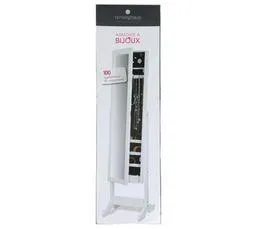 Armoire bijoux psyché H120 KRISTIN Blanc