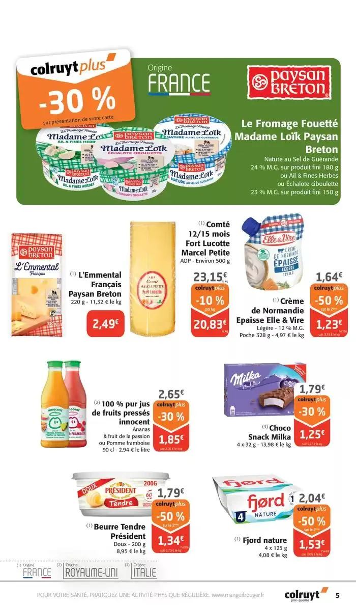 Prix - qualité du 23 avril au 4 mai 2025 - Catalogue page 5