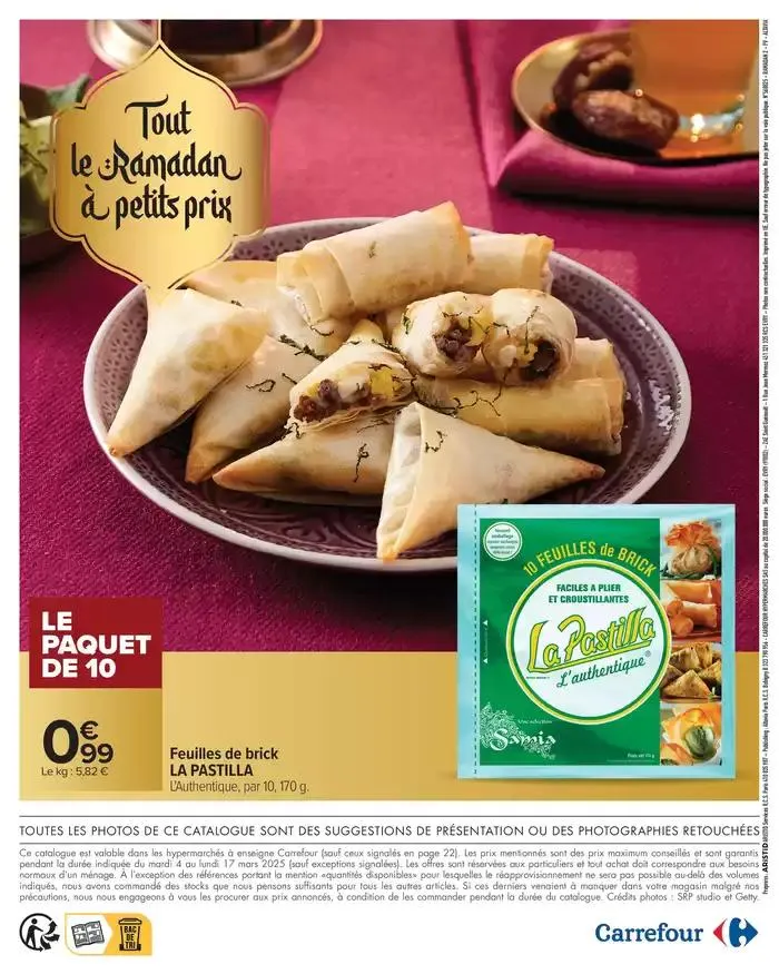 TOUT LE RAMADAN À PETIT PRIX du 4 mars au 17 mars 2025 - Catalogue page 2