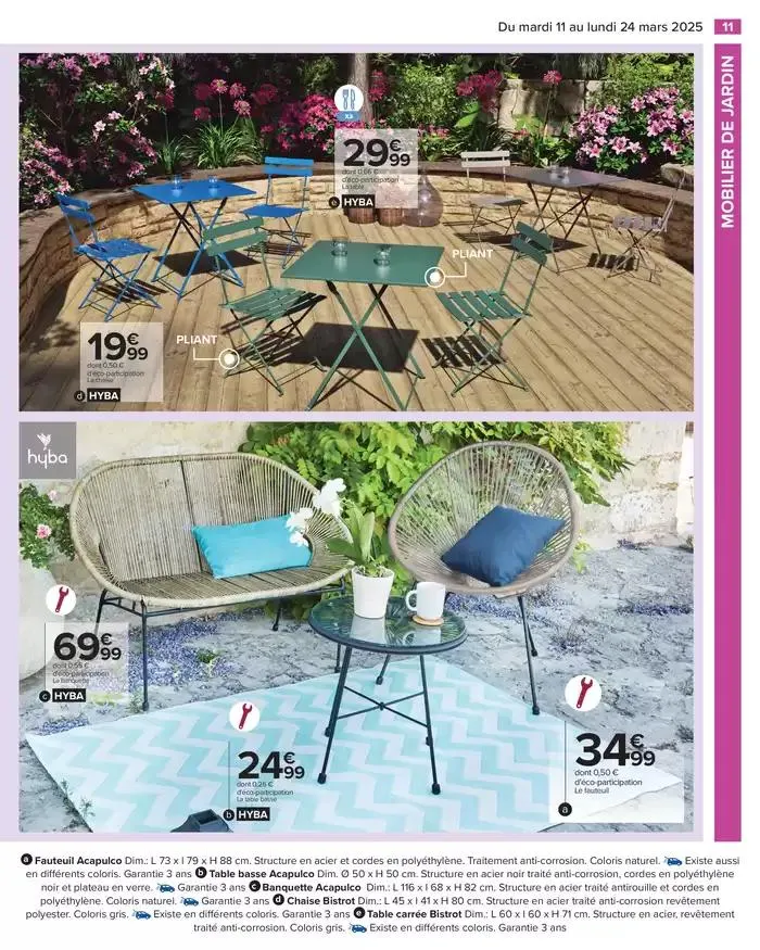PROFITER ENFIN DE SON JARDIN du 11 mars au 24 mars 2025 - Catalogue page 13