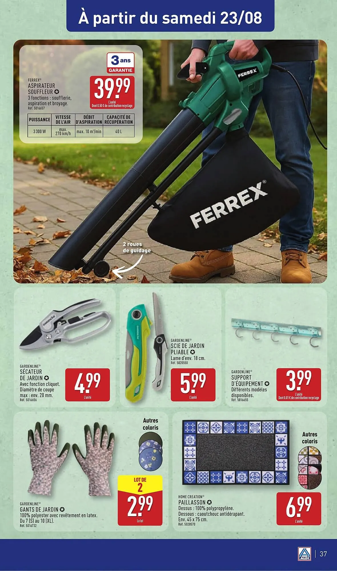 Catalogue ALDI du 19 août au 25 août 2025 - Catalogue page 39