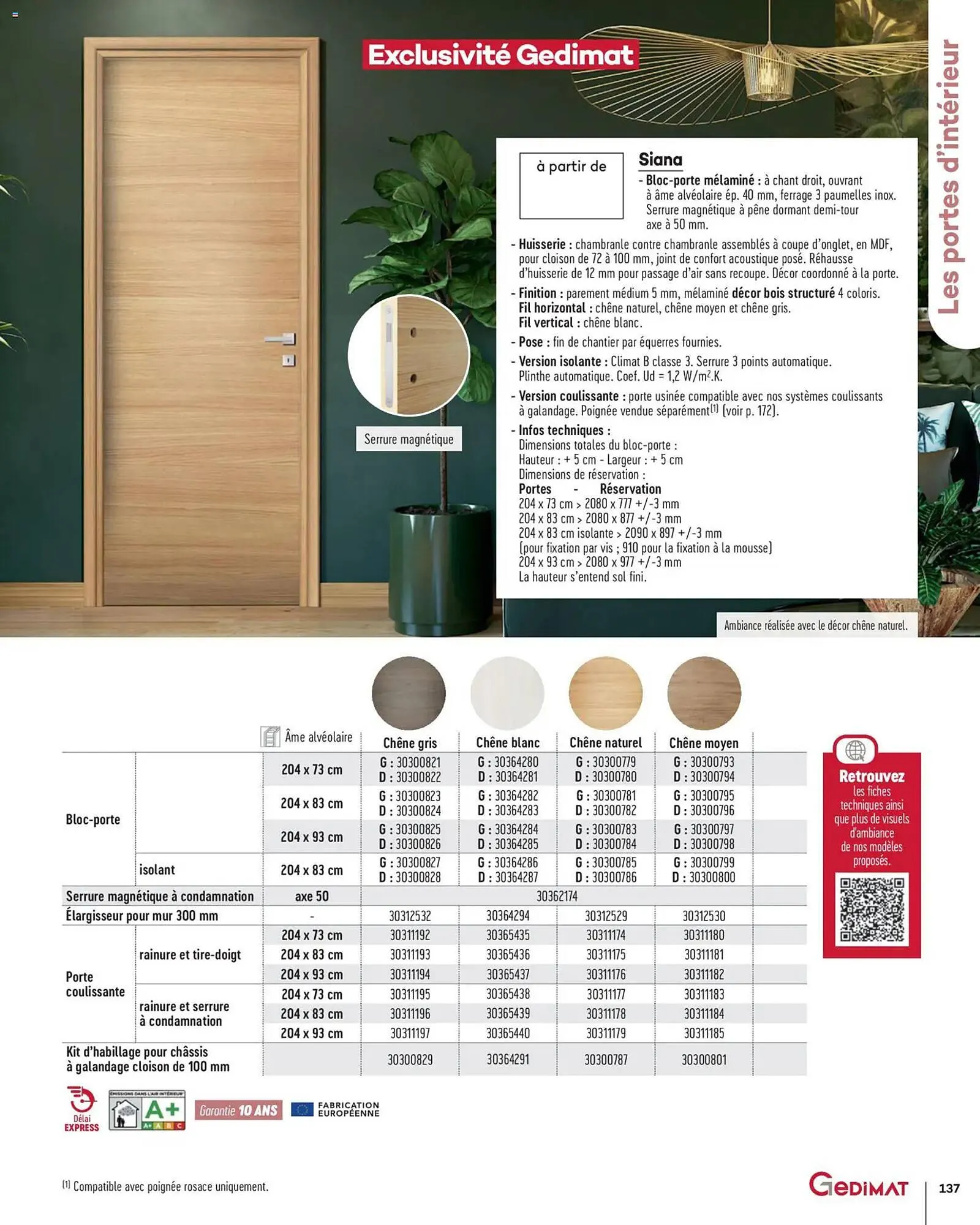 Catalogue Gedimat du 14 avril au 30 avril 2026 - Catalogue page 137