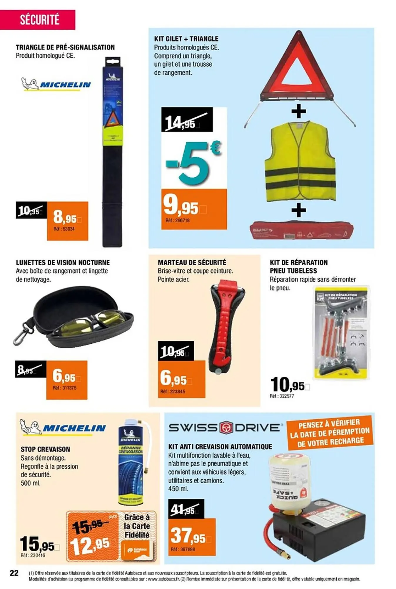 Catalogue Autobacs du 5 juin au 27 août 2025 - Catalogue page 22