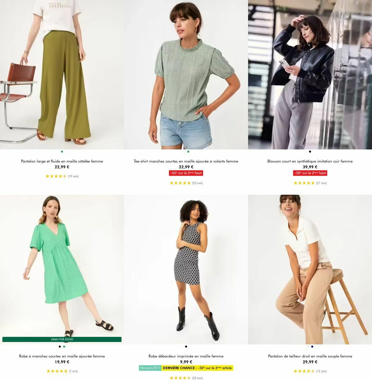 Gémo Catalogue actuel du 23 avril au 6 mai 2025 - Catalogue page 5