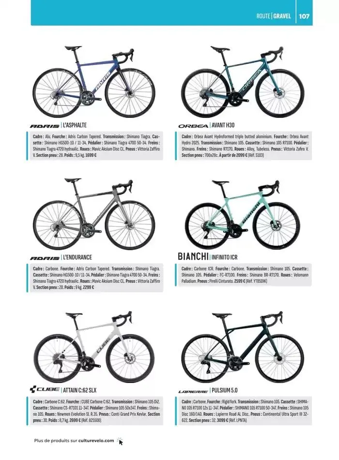 Collection 2025 du 2 mai au 31 décembre 2025 - Catalogue page 107