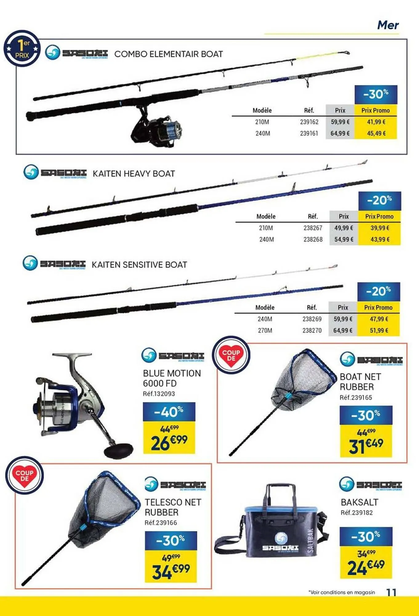 Catalogue Pacific Pêche du 24 septembre au 3 novembre 2025 - Catalogue page 11