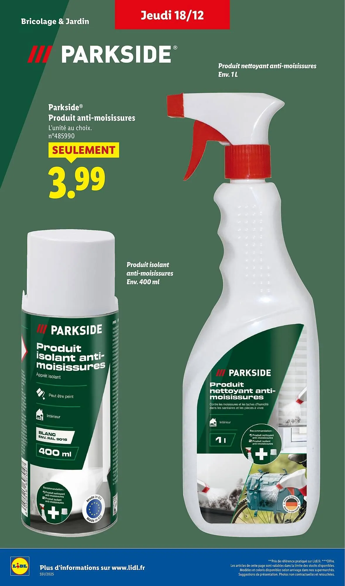 Catalogue Lidl du 18 décembre au 26 décembre 2025 - Catalogue page 52