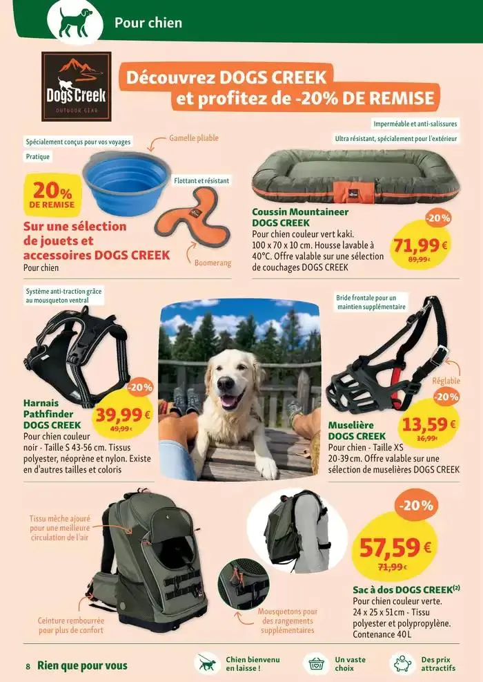 Maxi Zoo, tout pour vos animaux - Nouveau magasin près de chez vous du 30 avril au 10 mai 2025 - Catalogue page 8