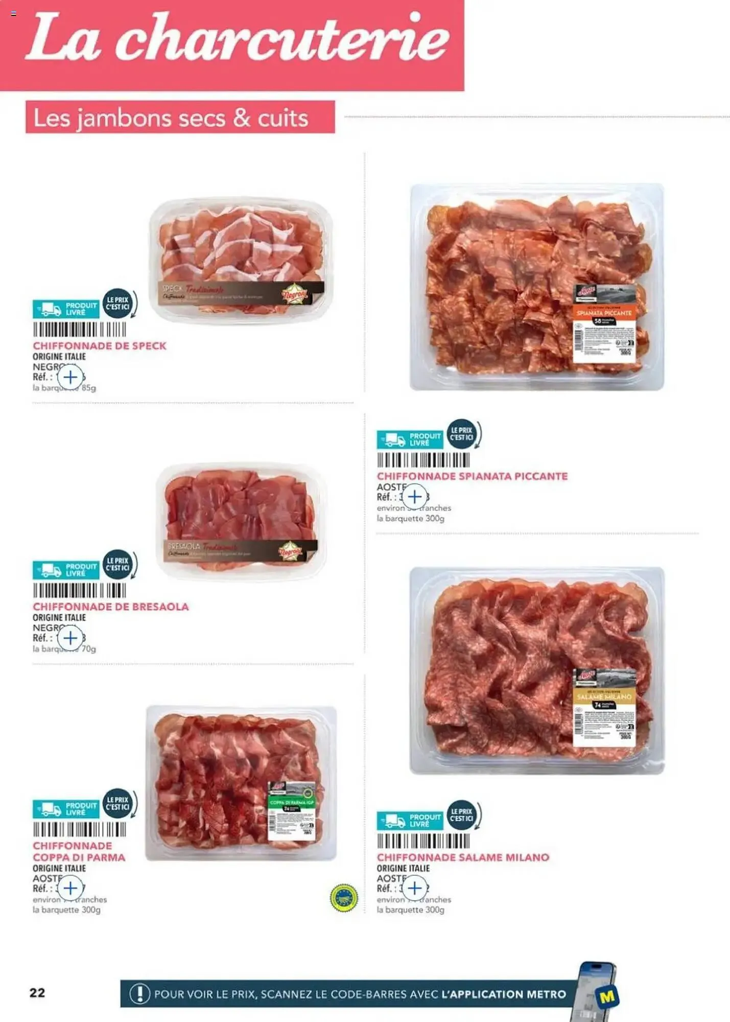 Catalogue METRO du 2 octobre au 31 décembre 2025 - Catalogue page 22