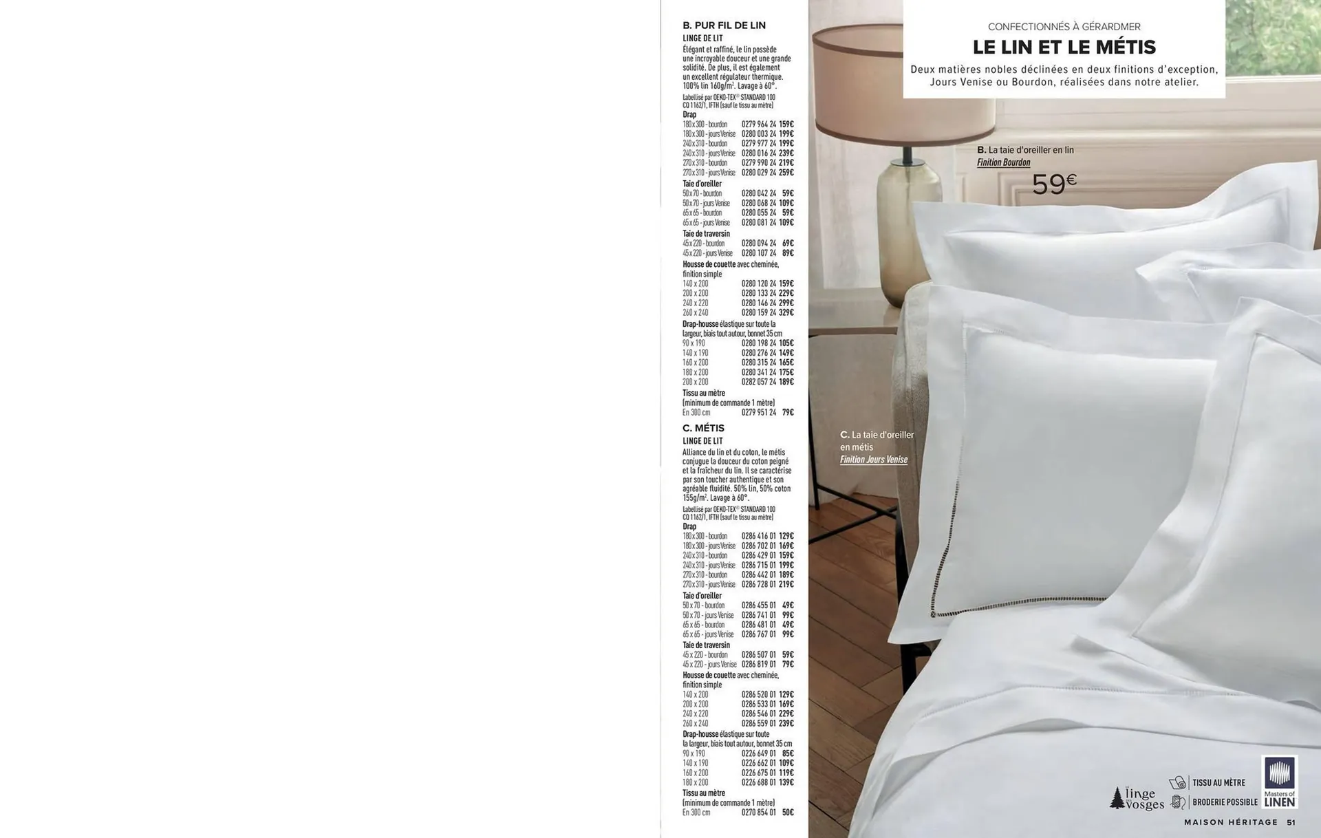 Catalogue Linvosges du 1 juin au 31 août 2026 - Catalogue page 51