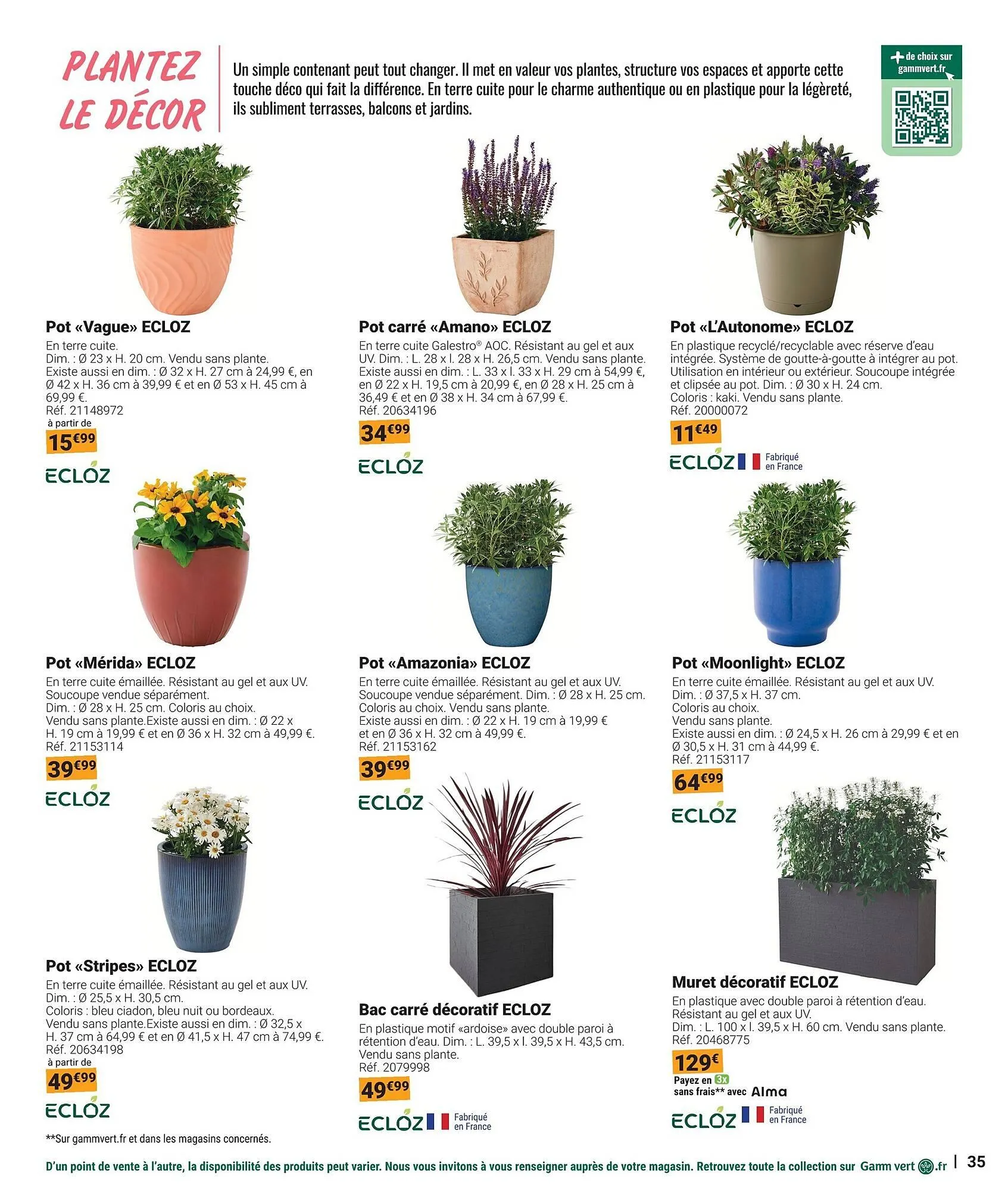 Catalogue Gamm vert du 18 mars au 31 mai 2026 - Catalogue page 35