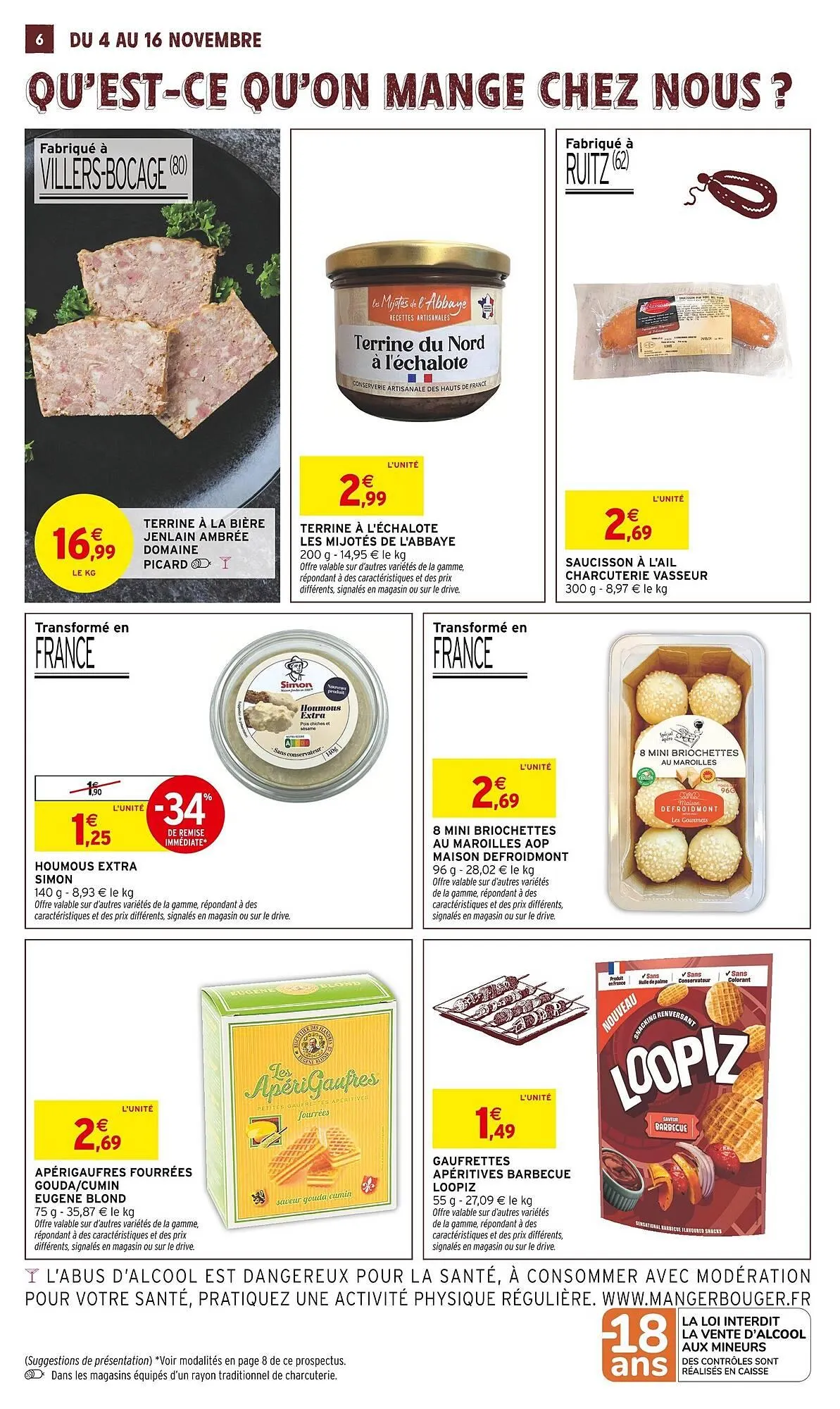Catalogue Intermarché du 4 novembre au 16 novembre 2025 - Catalogue page 6