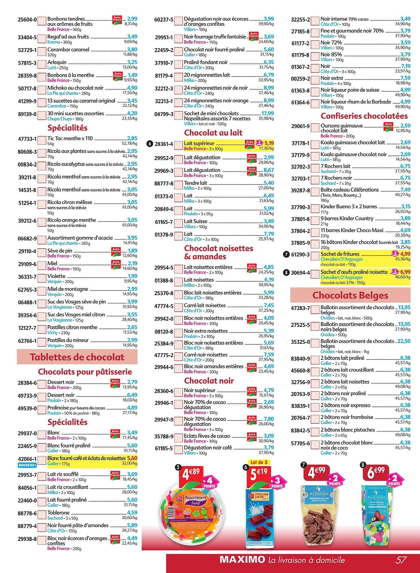 Catalogue Maximo du 5 août au 28 août 2025 - Catalogue page 57