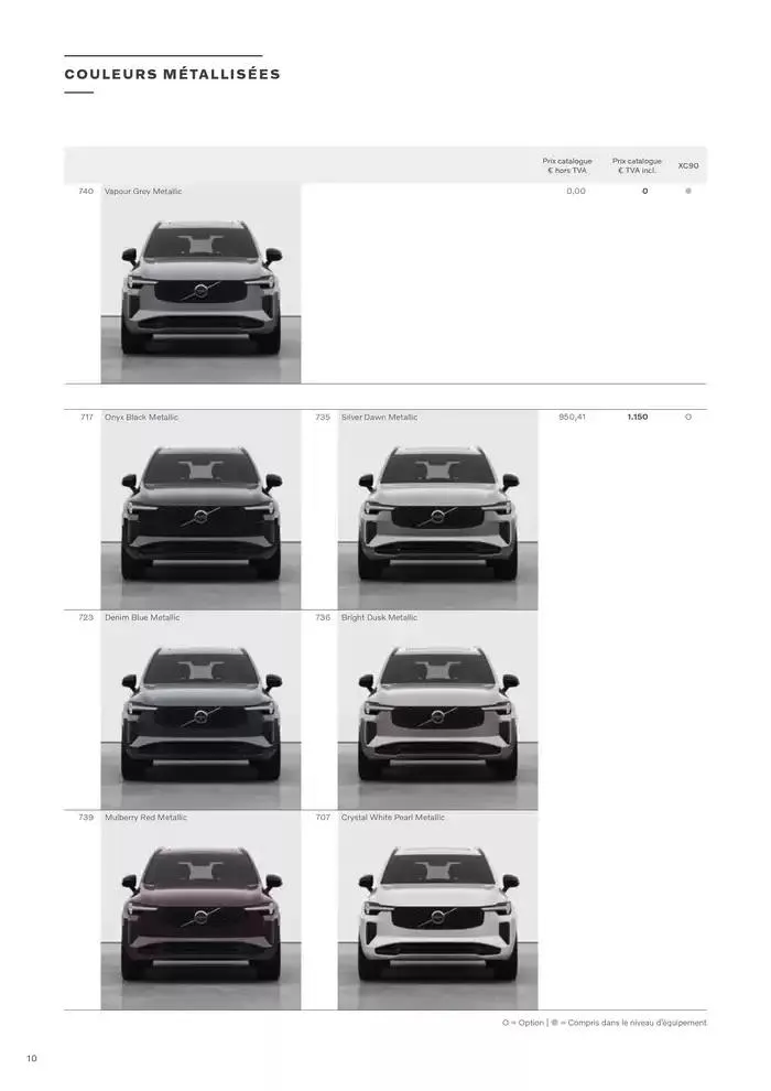 LA NOUVELLE VOLVO XC90 du 7 janvier au 31 décembre 2025 - Catalogue page 10