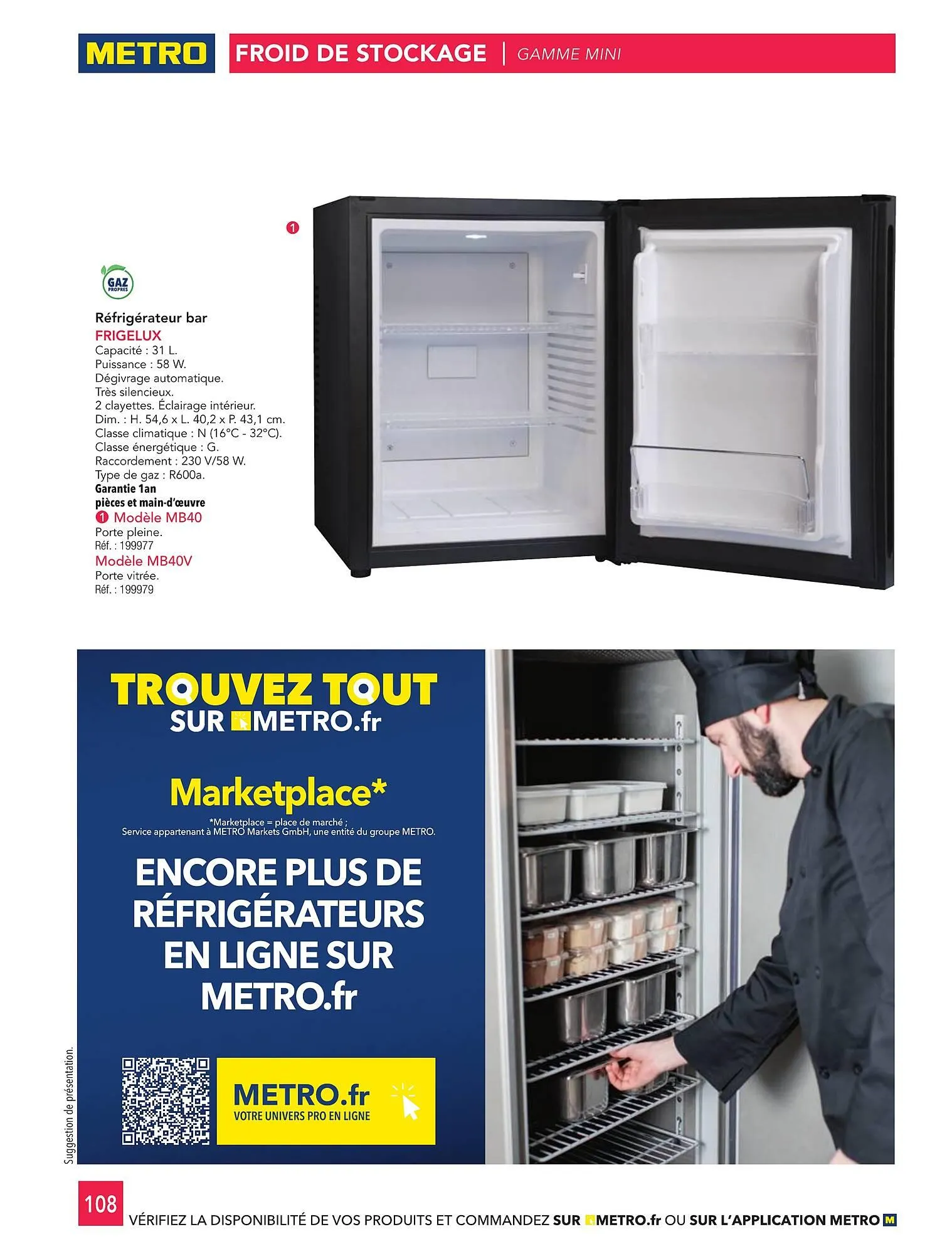 Catalogue METRO du 1 janvier au 31 décembre 2026 - Catalogue page 108
