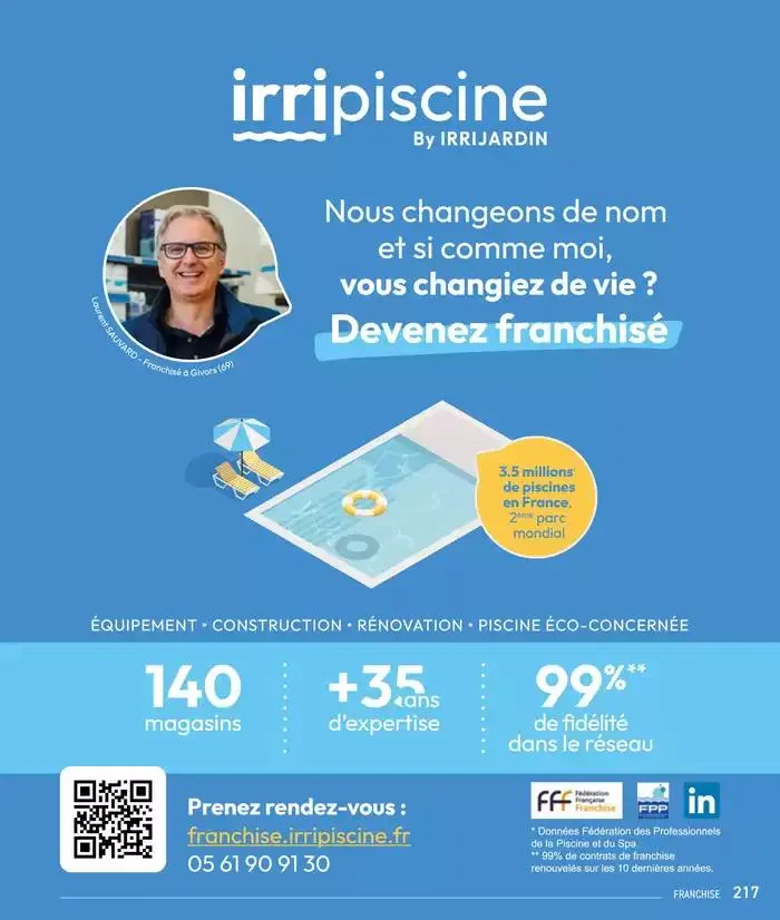 Les plaisir de l'eau Piscine,Spa,Arrosage du 10 mars au 31 décembre 2025 - Catalogue page 217