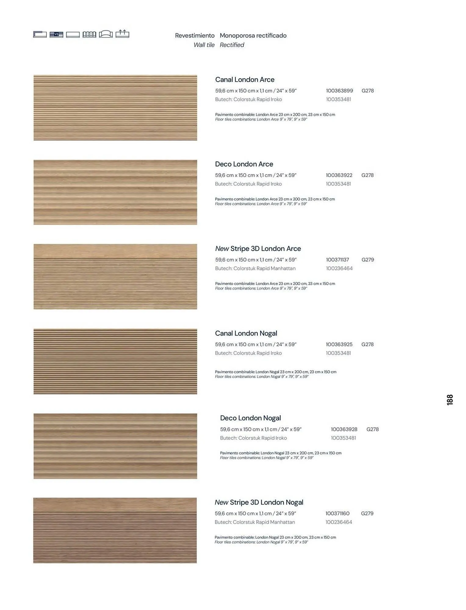 Catalogue Porcelanosa du 23 décembre au 31 décembre 2026 - Catalogue page 190