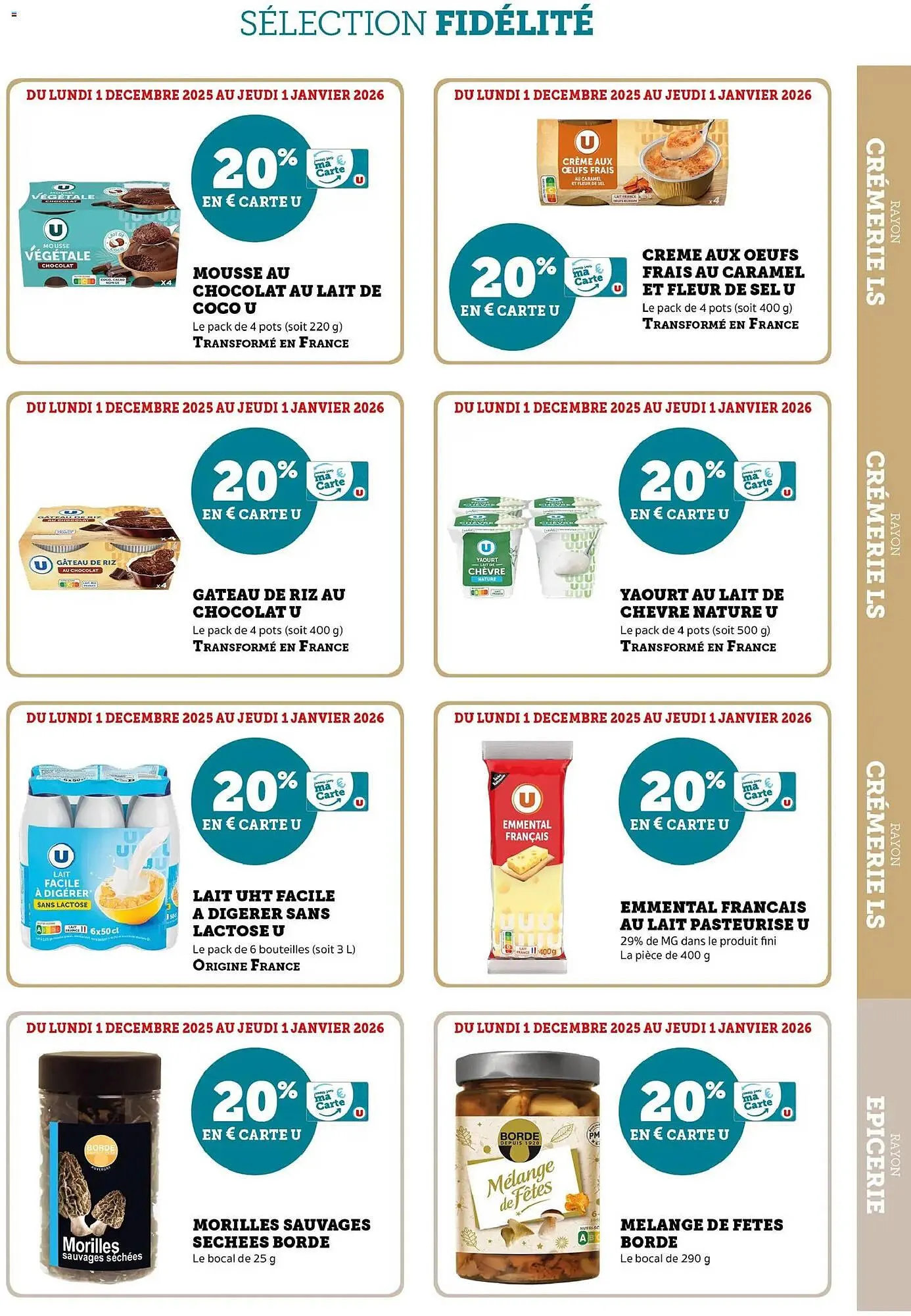 Catalogue U Express du 1 décembre au 1 janvier 2026 - Catalogue page 7
