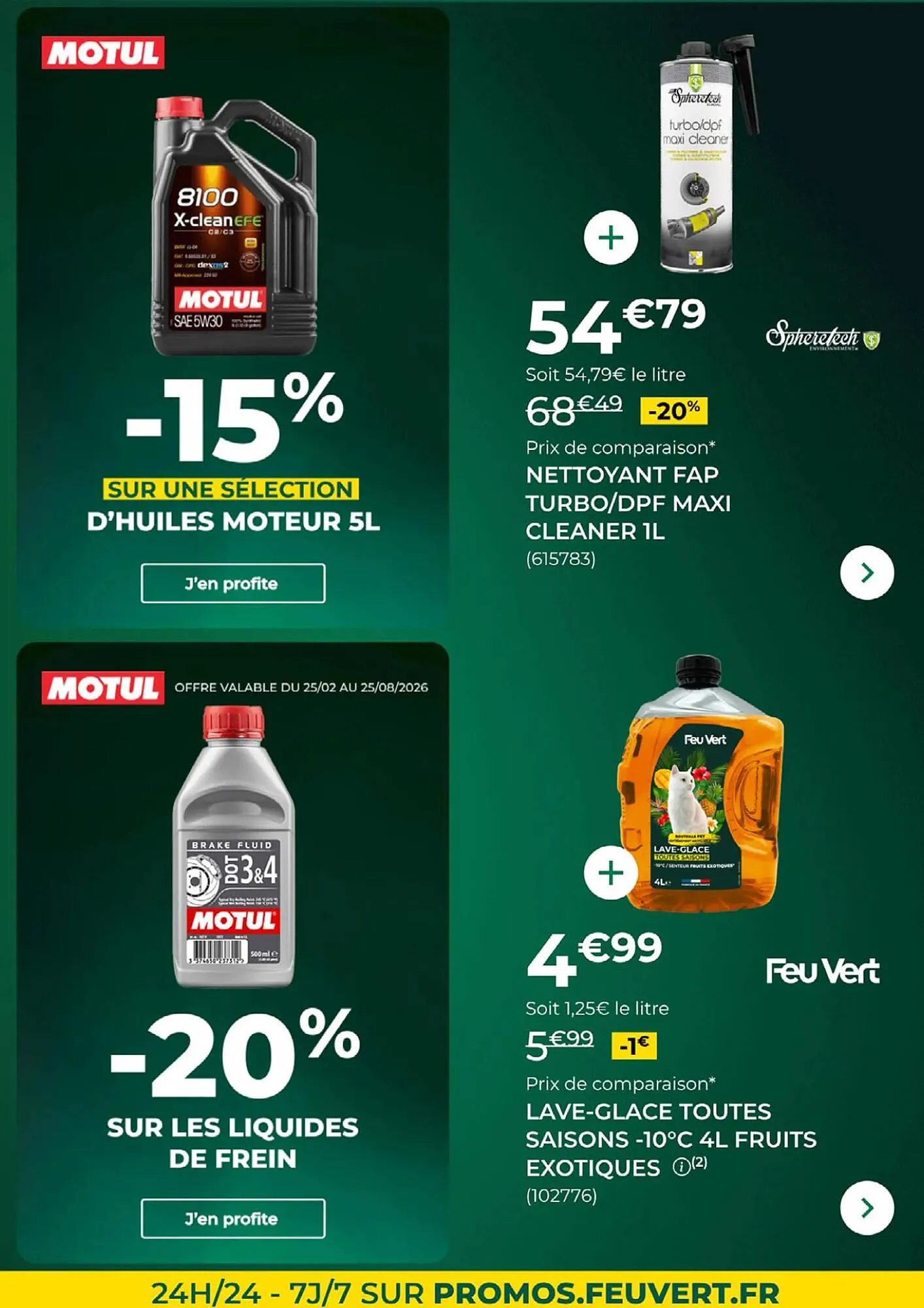 Catalogue Feu Vert du 25 février au 24 mars 2026 - Catalogue page 7