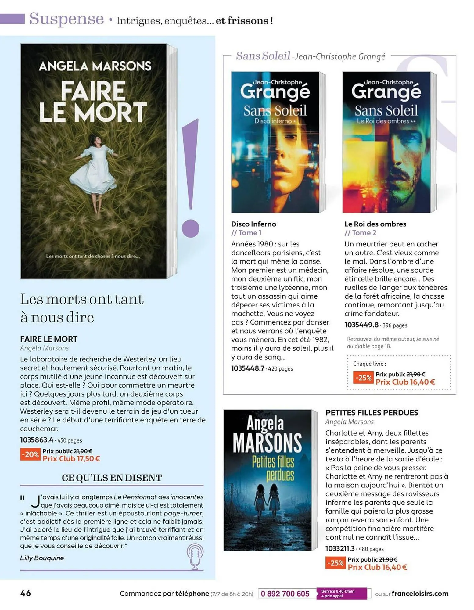 Catalogue France Loisirs du 2 mars au 30 avril 2026 - Catalogue page 46