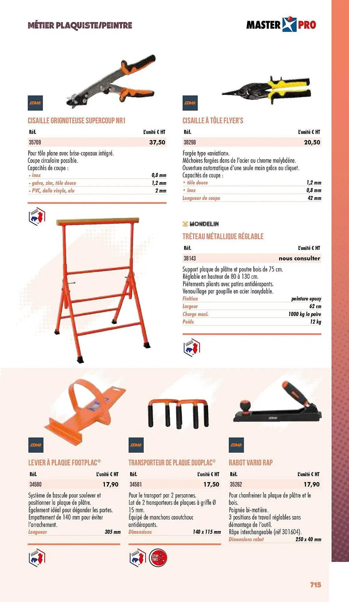 Catalogue Master Pro du 3 janvier au 31 décembre 2025 - Catalogue page 717