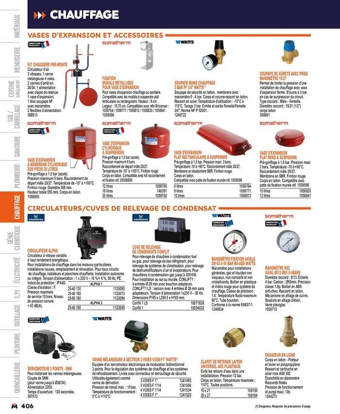 Guide produits 2024 du 15 mars au 31 décembre 2024 - Catalogue page 406