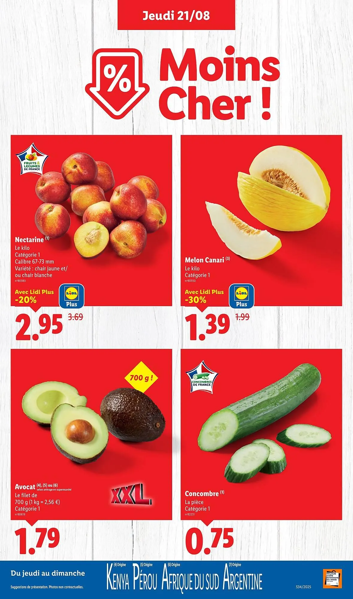 Catalogue Lidl du 21 août au 27 août 2025 - Catalogue page 3