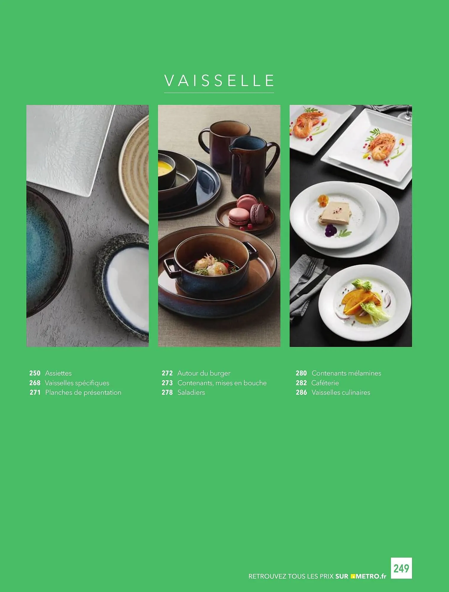 Catalogue METRO du 1 janvier au 31 décembre 2026 - Catalogue page 249