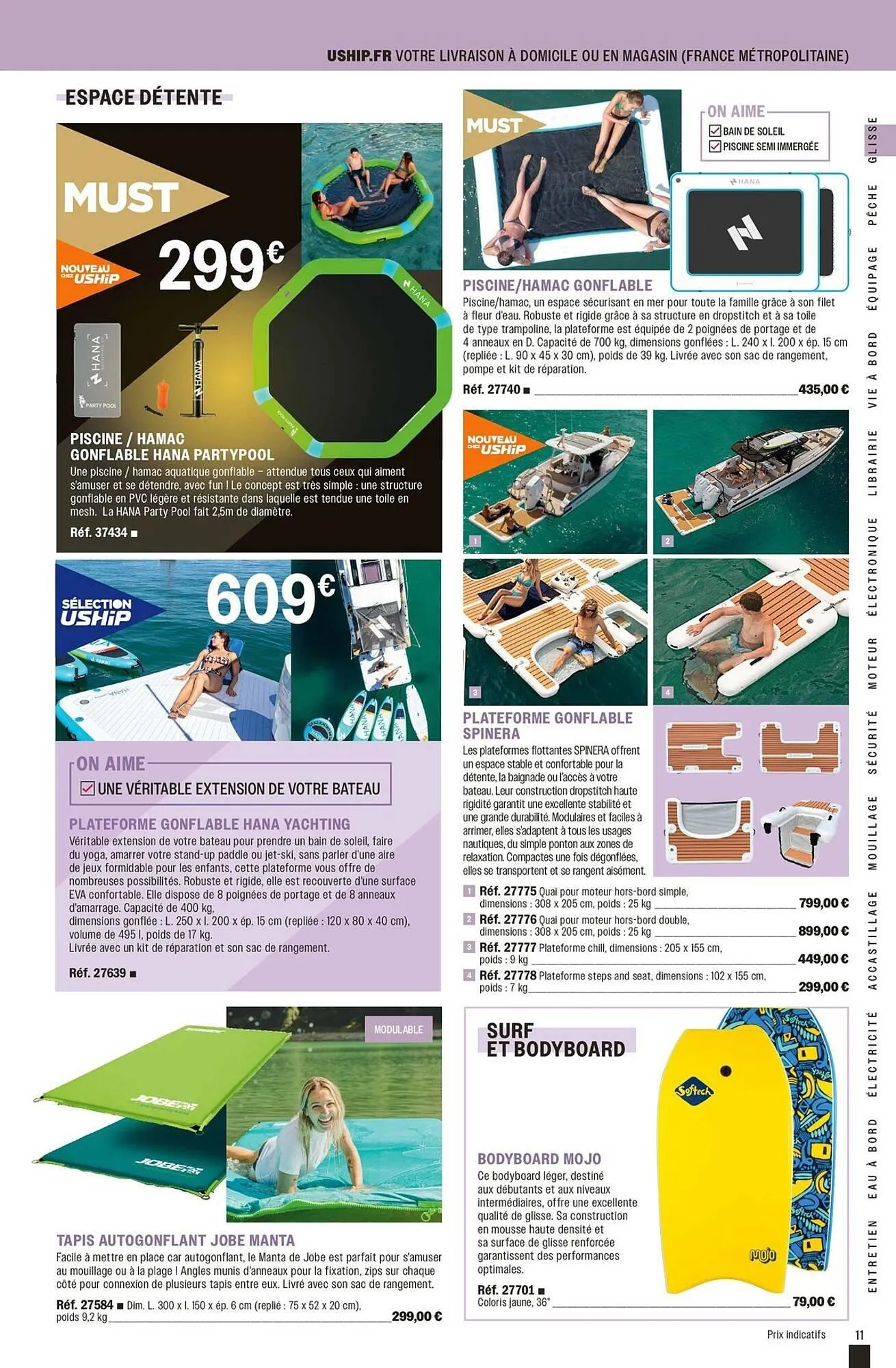 Catalogue Uship du 3 avril au 31 décembre 2026 - Catalogue page 11
