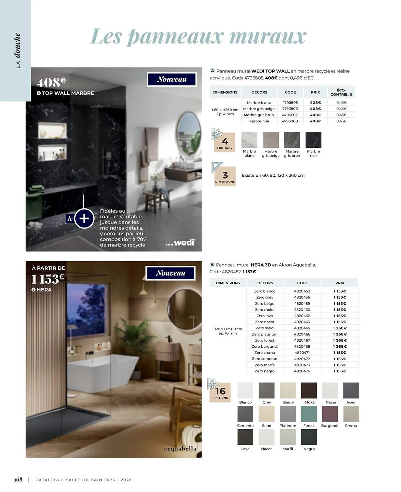 Catalogue Cedeo du 3 juin au 31 décembre 2025 - Catalogue page 168
