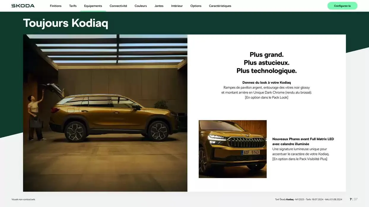 Škoda Kodiaq du 17 octobre au 17 octobre 2025 - Catalogue page 7
