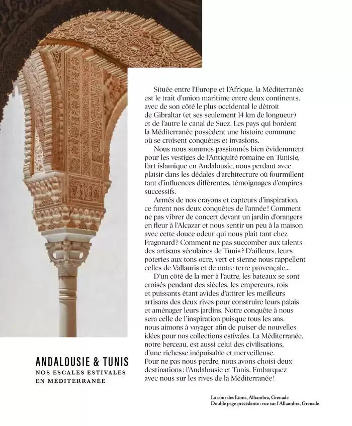 Printemps/Été 2025 du 17 mars au 23 septembre 2025 - Catalogue page 38