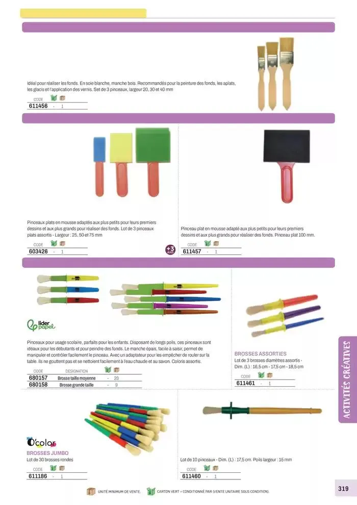 Nos Catalogues Thématiques du 1 janvier au 31 décembre 2025 - Catalogue page 321
