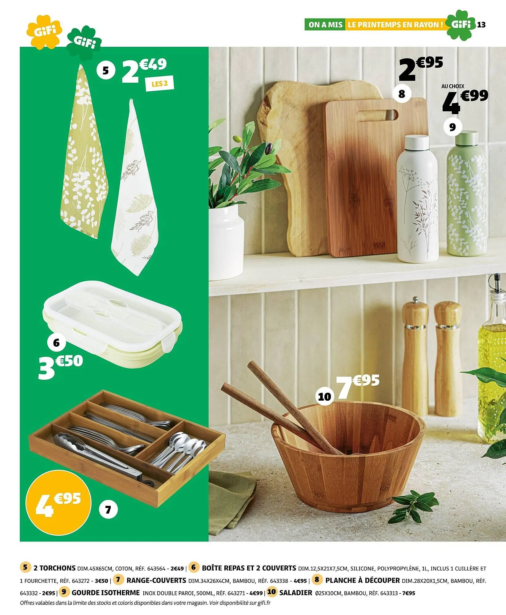 Catalogue Gifi du 10 mars au 30 mars 2026 - Catalogue page 13