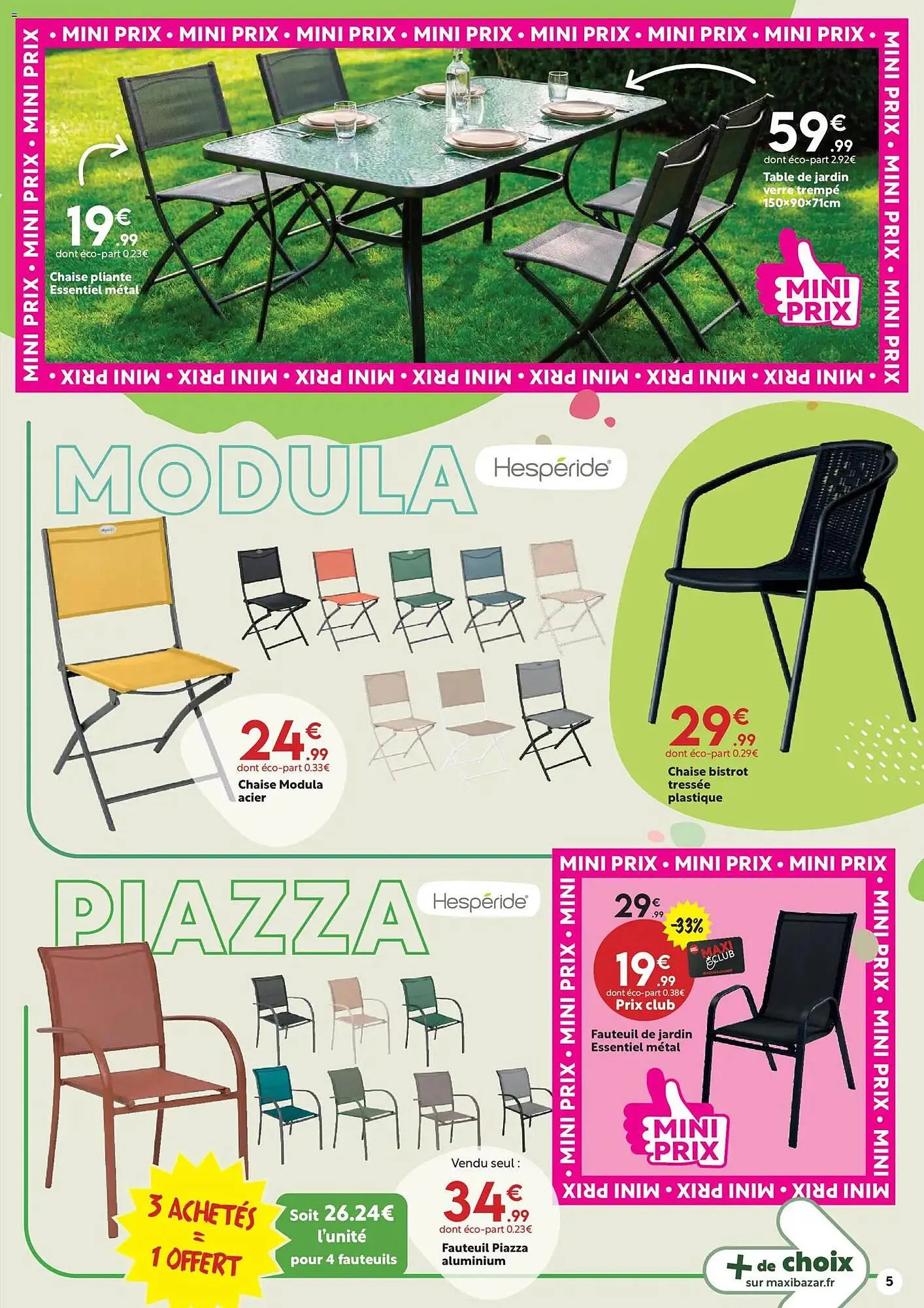 Catalogue Maxi Bazar du 29 avril au 31 mai 2026 - Catalogue page 5