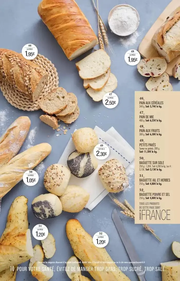 Automne - Hiver du 20 novembre au 30 avril 2025 - Catalogue page 10