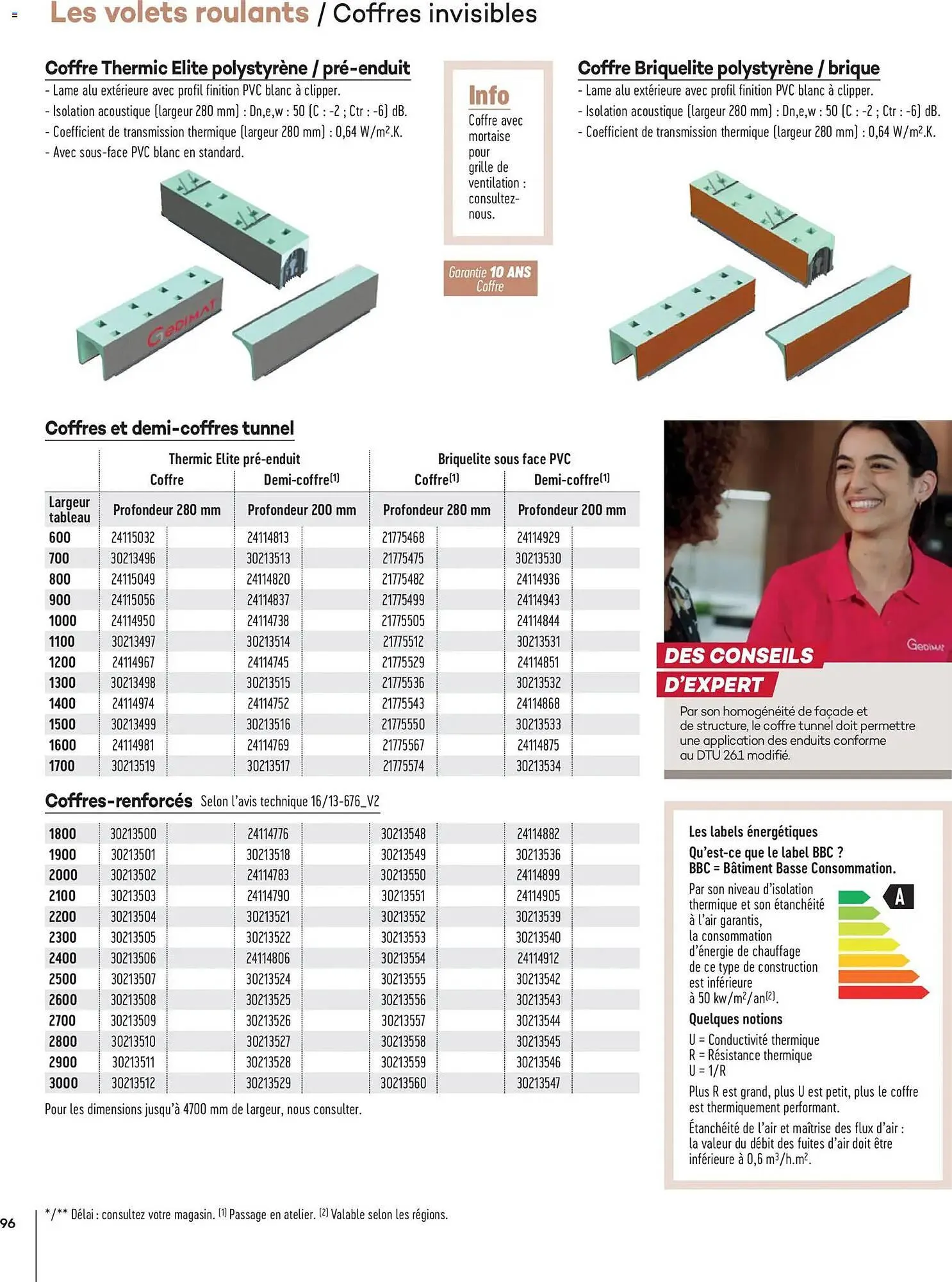 Catalogue Gedimat du 14 avril au 30 avril 2026 - Catalogue page 96