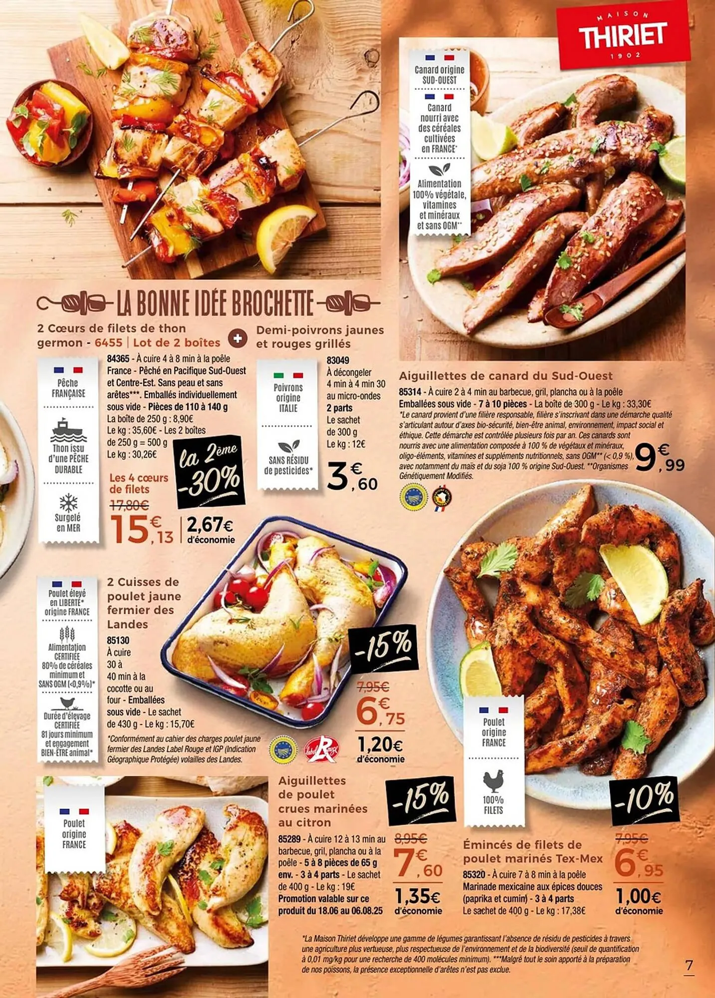Catalogue Thiriet du 11 juillet au 6 août 2025 - Catalogue page 7