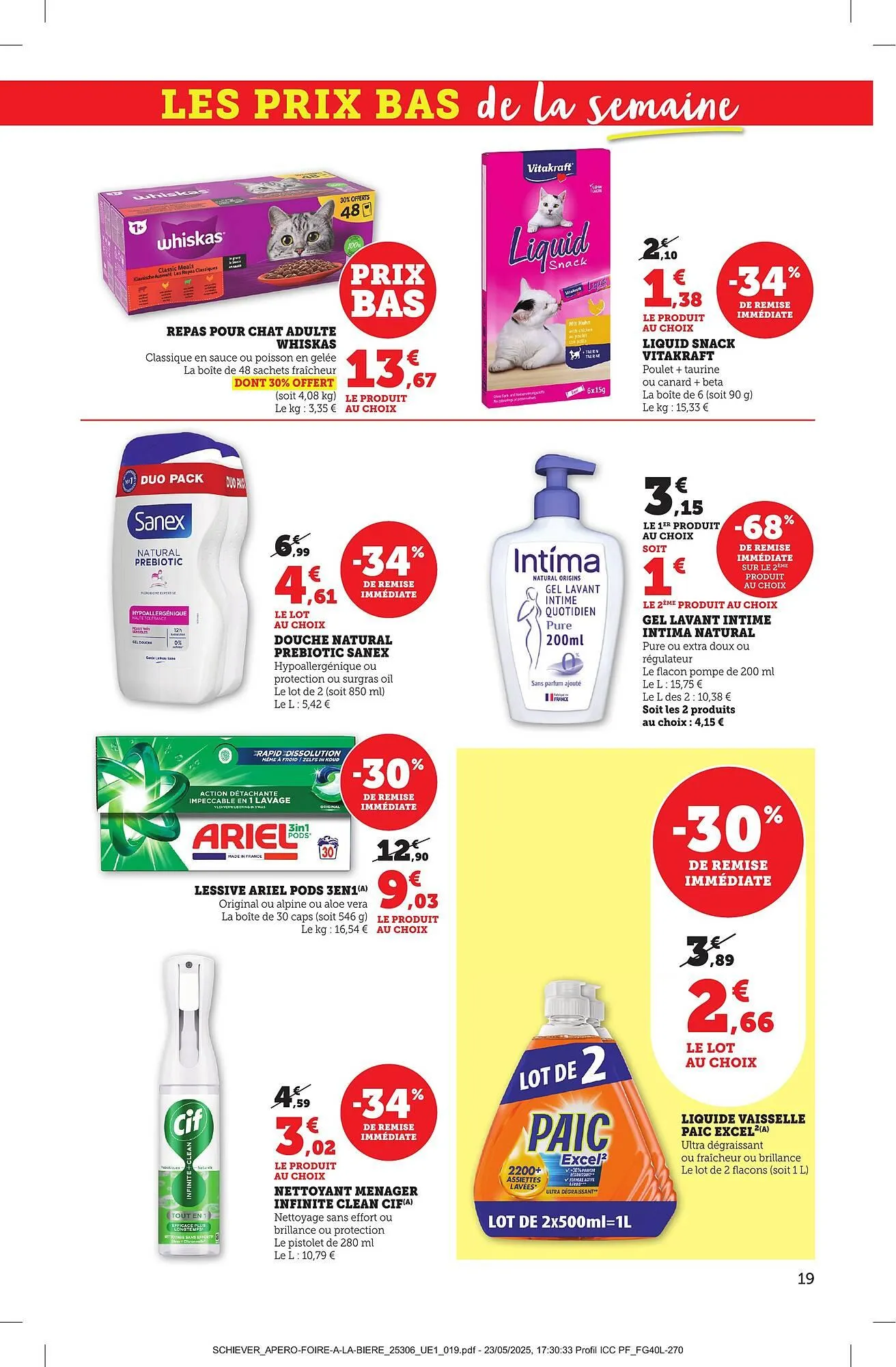 Catalogue Bi1 du 17 juin au 29 juin 2025 - Catalogue page 19