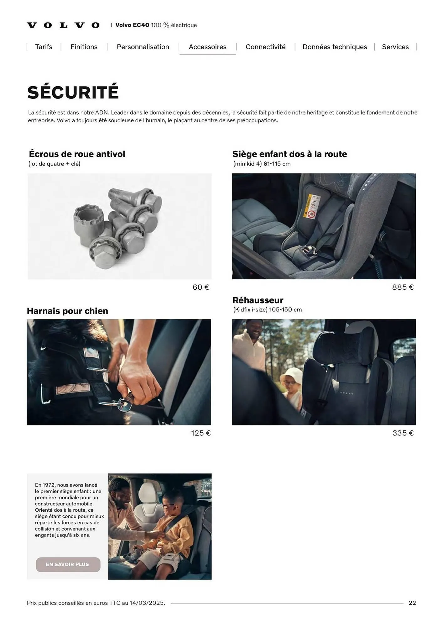Catalogue VOLVO du 7 janvier au 31 janvier 2027 - Catalogue page 22