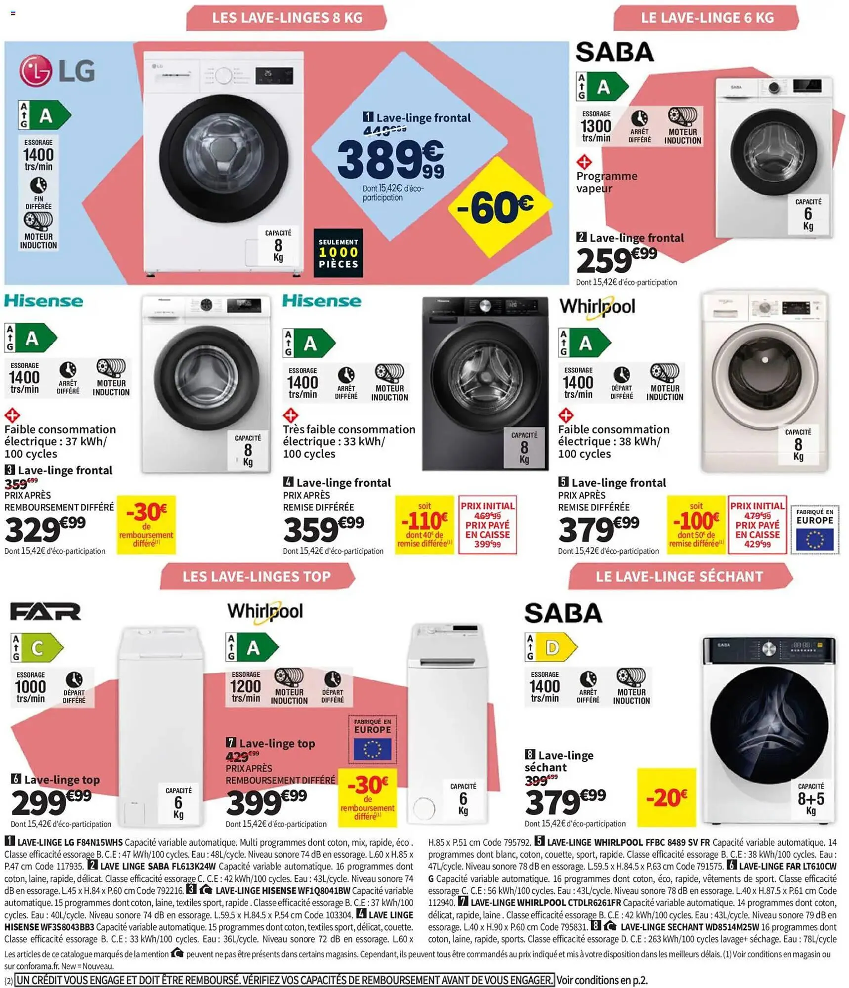 Catalogue Conforama du 23 décembre au 26 janvier 2026 - Catalogue page 40